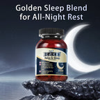 EGUOO Relax & Sleep Complex – Fall Asleep Faster, Stay Asleep Longer & Wake Up Refreshed - Supplement Facts Label