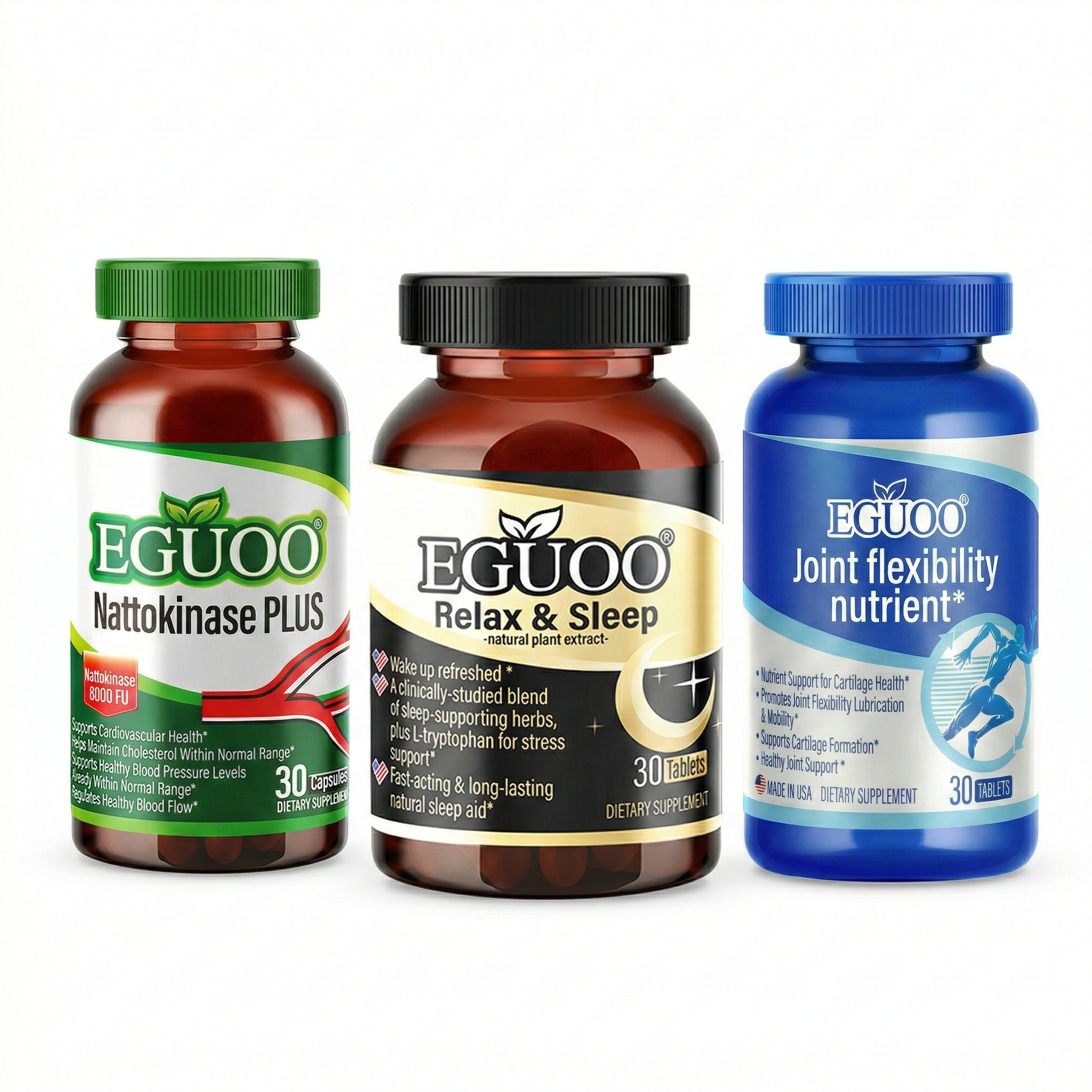 [3-Piece Set]The Total Body Optimization Kit: Flow, Support & Recover - Product Front