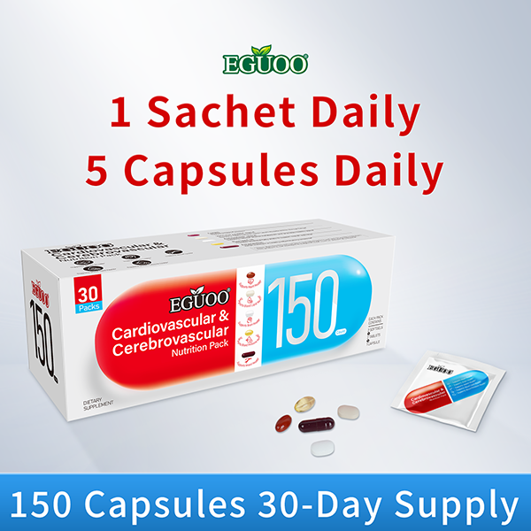 1 Sachet Daily 5 Capsules 150 Capsules 30-Day Supply