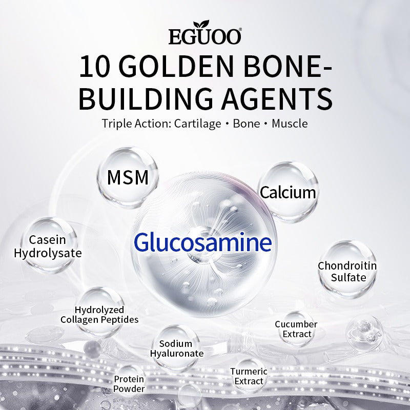 EGUOO Glucosamine MSM: Advanced Triple Action for Bone Density & Joint Pain Relief - Image 5