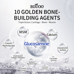 EGUOO Glucosamine MSM: Advanced Triple Action for Bone Density & Joint Pain Relief - Image 5